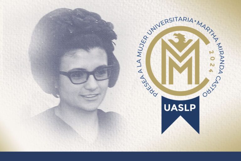 UASLP presenta convocatoria para la Presea a la Trayectoria de la Mujer Universitaria “Martha Miranda Castro”