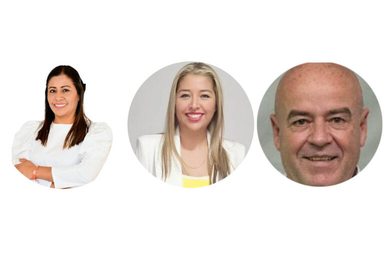Dos mujeres y un hombre, por la curul federal del Distrito 2
