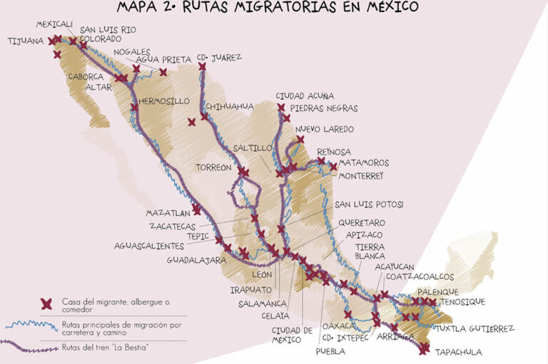 SLP, en el “top 10” de los estados con más migrantes recluidos en centros penitenciarios