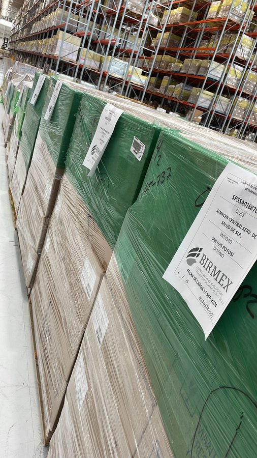 Contradice Birmex a Gallardo sobre supuesto incumplimiento en la entrega de medicamentos