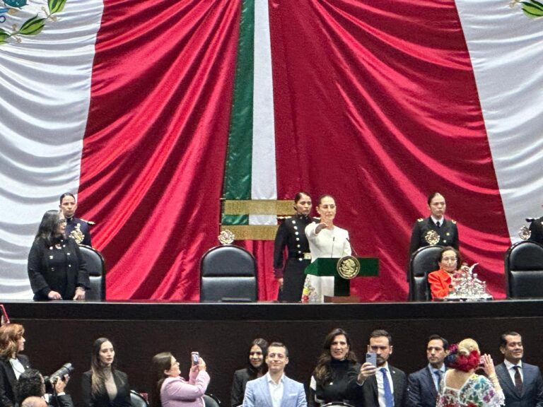 Claudia Sheinbaum rinde protesta como la primera mujer Presidenta de México