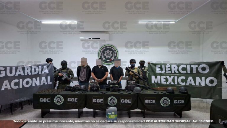 Enfrentamientos en Cárdenas, Villa de Reyes y Cedral terminan con 3 detenidos y 8 vehículos recuperados