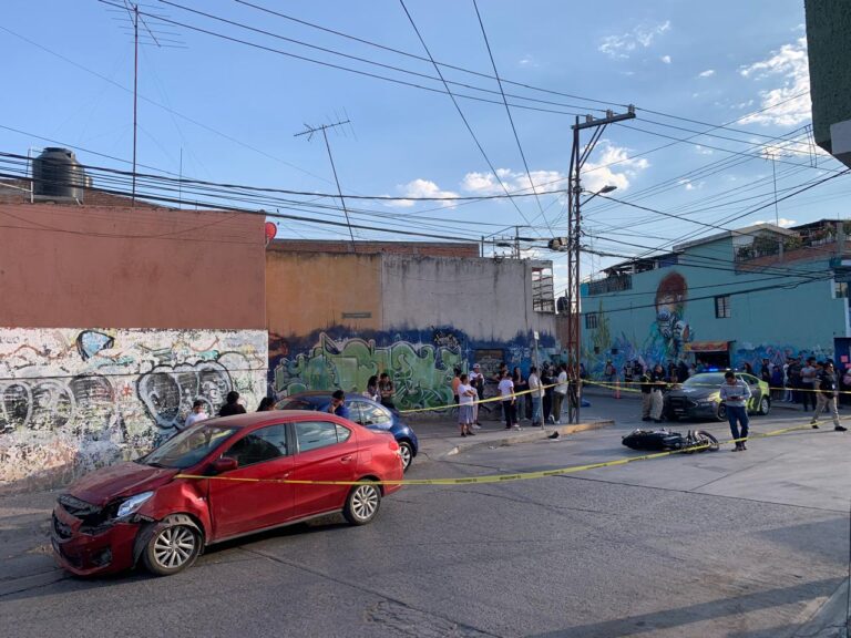 Fallece motociclista tras choque en Pánfilo Natera