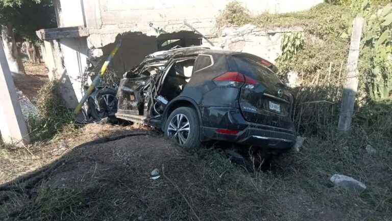 Tres muertos y un herido, saldo de accidente en el camino a la Media Luna