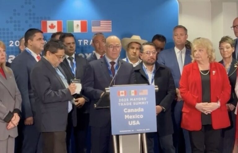 Galindo representa a México en Cumbre internacional de Alcaldes con EEUU y Canadá
