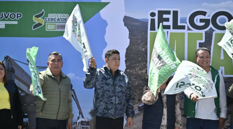Gobierno de SLP inició la construcción de un puente un mes antes de licitar la obra