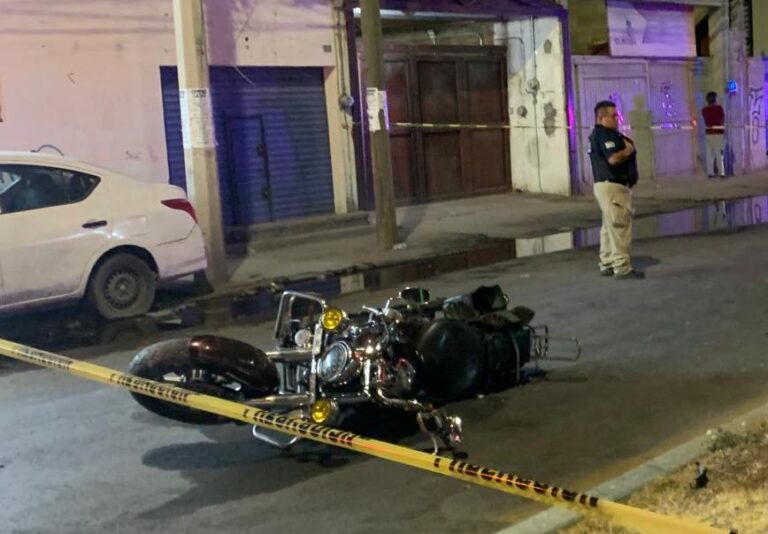 Fallece motociclista que derrapó en avenida Industrias