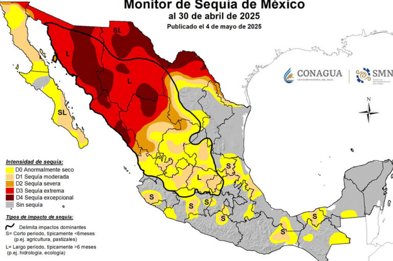 Libre de afectaciones por sequía, solo un municipio de SLP