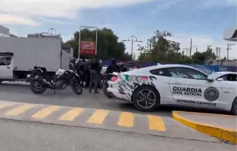 Detienen a policía de la Guardia Civil por pleito y supuesta extorsión en avenida Salk