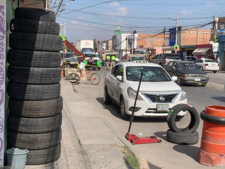 Balean a taxista en vulcanizadora soledense