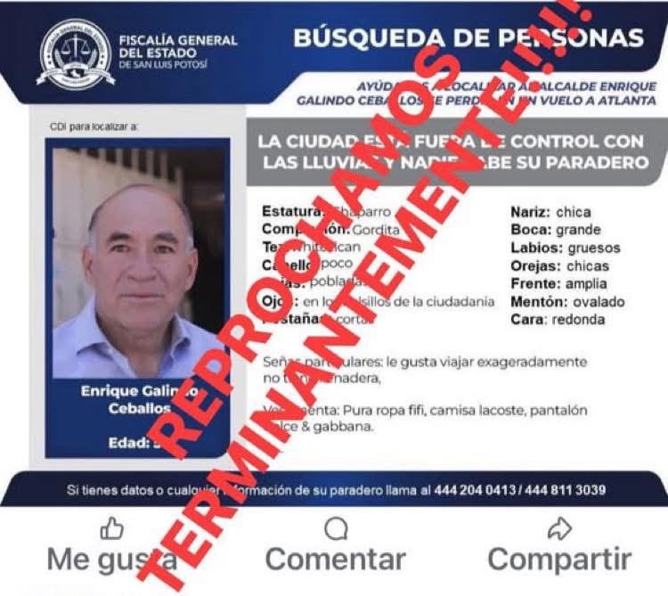 Reprueba colectivo uso de ficha de búsqueda como parodia política