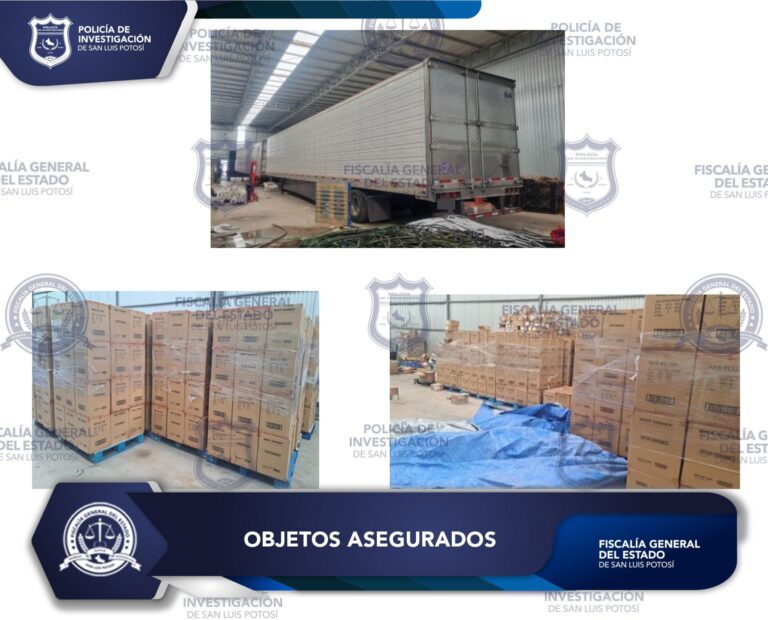 Recuperan en cateo miles de objetos robados
