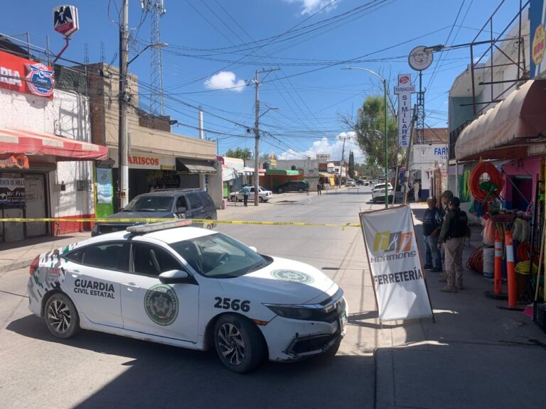 Un muerto y un herido por ataque con arma de fuego en la colonia María Cecilia