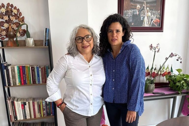Se reúne Rita Ozalia con la dirigente nacional de Morena