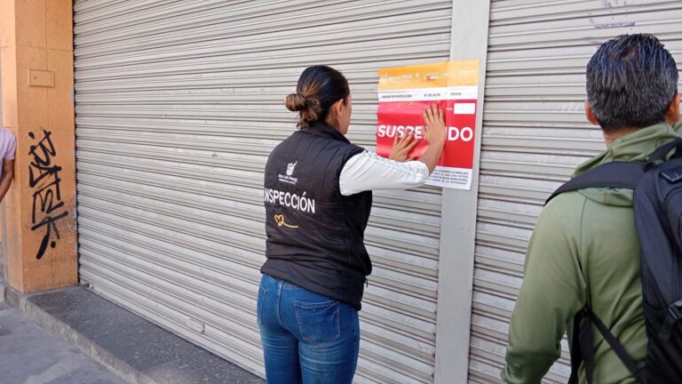 Clausuran tienda de artículos chinos en el Centro Histórico