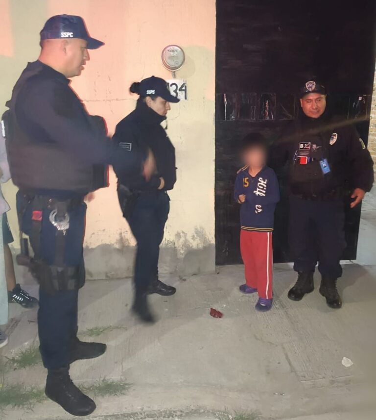 Localizan a niño de 7 años que huyó de su casa porque no quisieron comprarle pirotecnia
