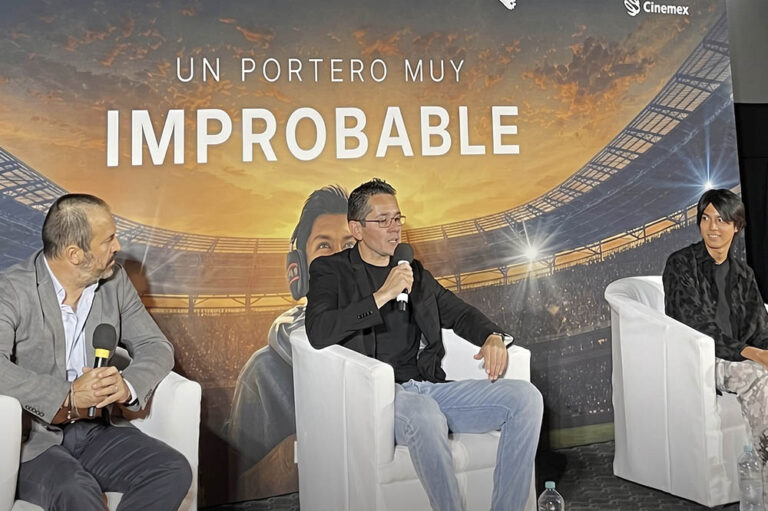 El cineasta potosino, Mike R. Ortiz llega a los cines mexicanos con “Un portero muy improbable”