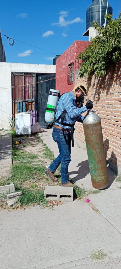 Recuperan tanque de gas cloro robado en Fracción del Aguaje