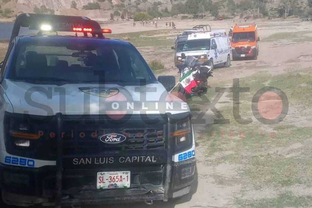 Joven se ahoga en la Cañada del Lobo