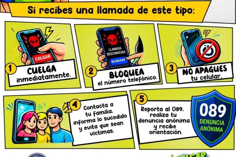 Alerta Fiscalía sobre extorsión por falsos cargos bancarios